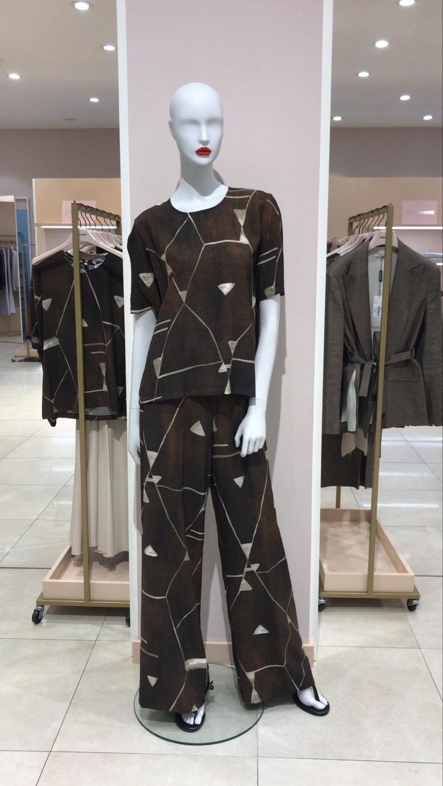 PANTALONE IN VISCOSA